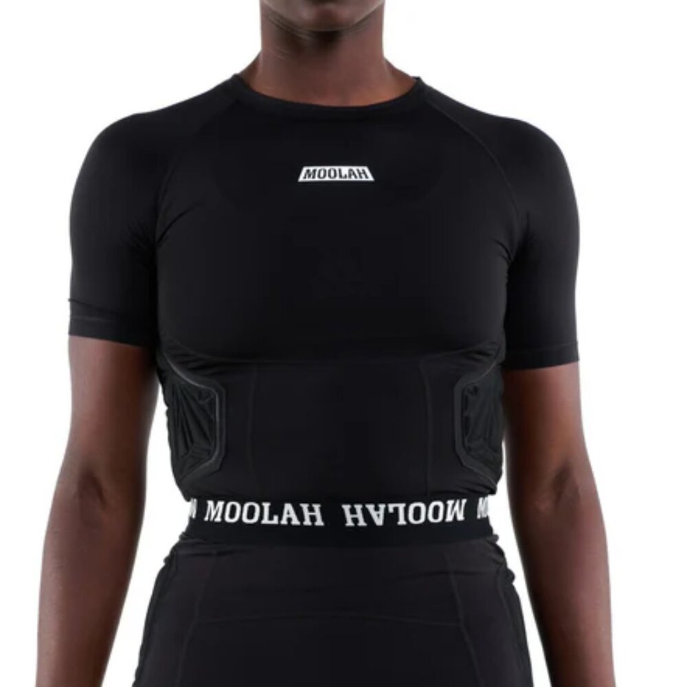 MOOLAH Women's Padded Compression Basketball Top